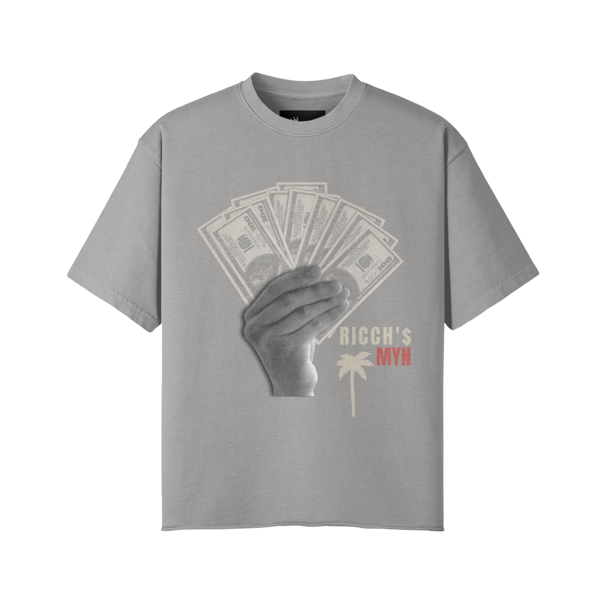 RICCHS MYN Fade Raw T Shirts