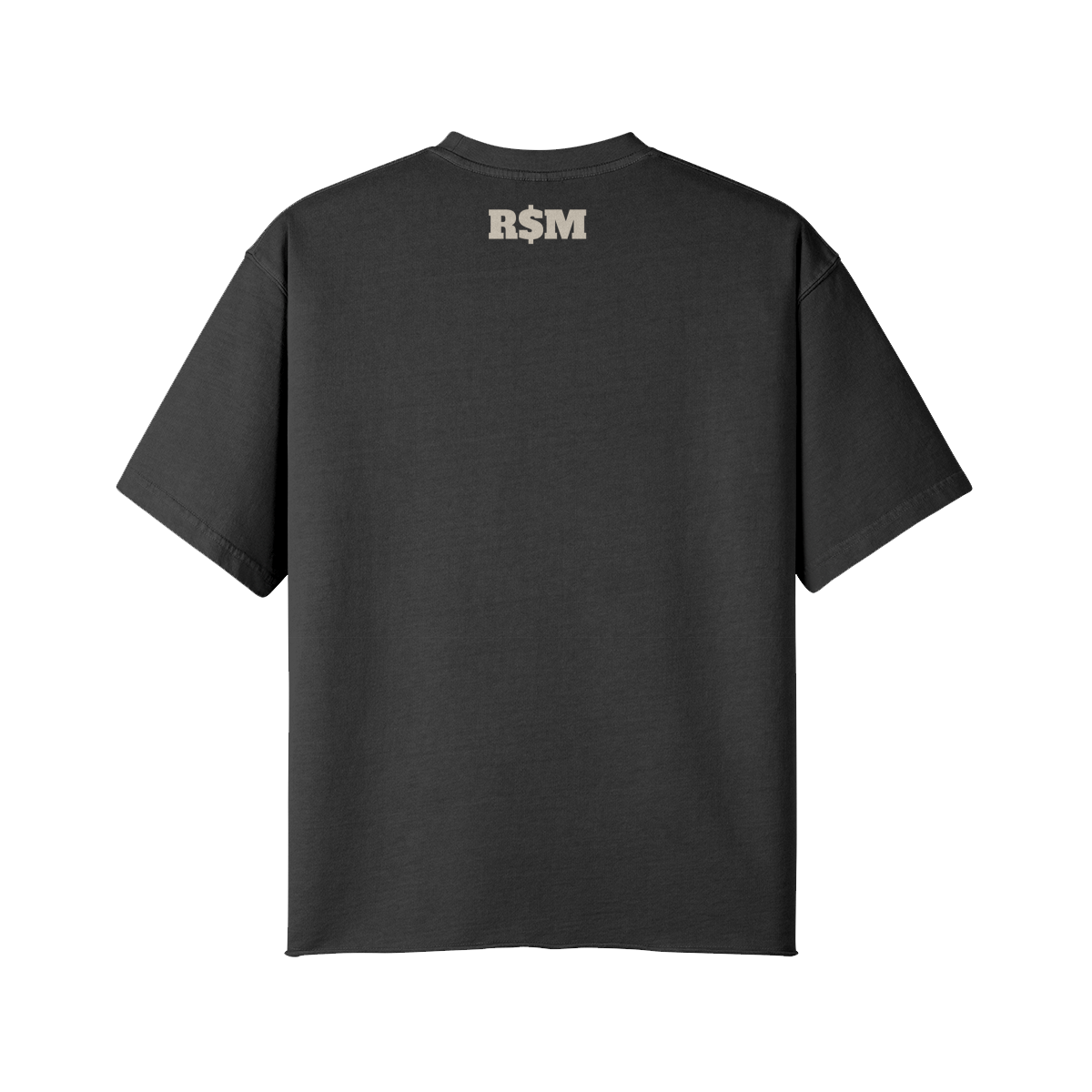 RICCHS MYN Fade Raw T-Shirt Black